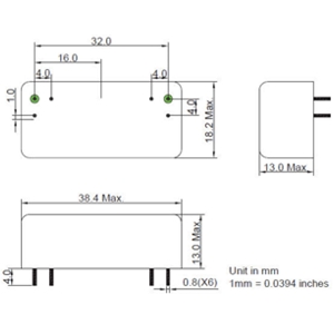 DEI5863-10.7MHz 带通滤波器