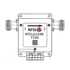 RFSL6104B-T100 所有隔离器