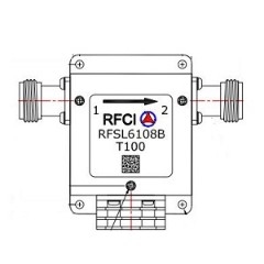 RFSL6108B-T100 所有隔离器