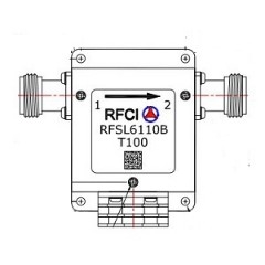 RFSL6110B-T100 所有隔离器