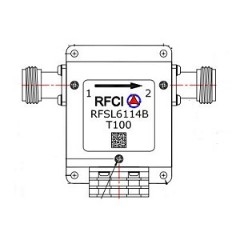 RFSL6114B-T100 所有隔离器