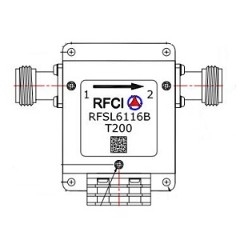 RFSL6116B-T200 所有隔离器