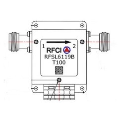 RFSL6119B-T100 所有隔离器