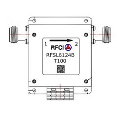 RFSL6124B-T100 所有隔离器