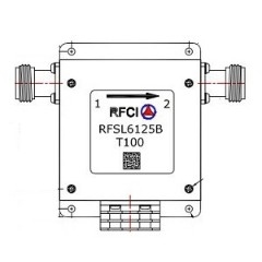 RFSL6125B-T100 所有隔离器