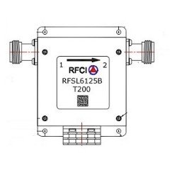 RFSL6125B-T200 所有隔离器