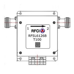 RFSL6126B-T100 所有隔离器