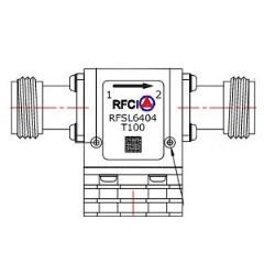 RFSL6404-T100 所有隔离器