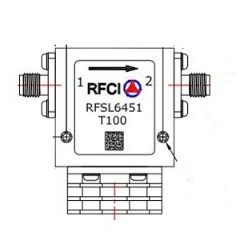 RFSL6451-T100 所有隔离器