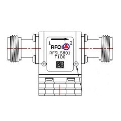 RFSL6801-T100 所有隔离器